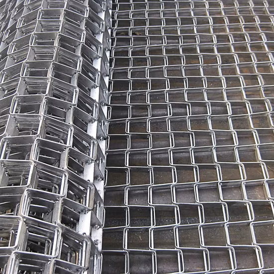 Sistema di trasporto in acciaio inossidabile per lavatrice e asciugatrice per frutta