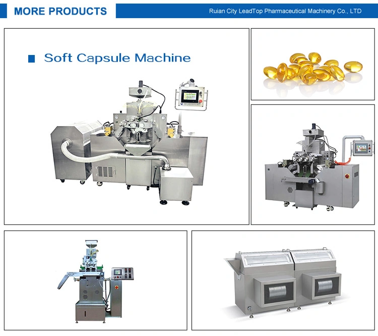 Pharmaceutical Gelatin Capsule Softgel Encapsulation Paintball Maker Highly Efficient Soft Gel Gelatin Capsule Making Filling Machine